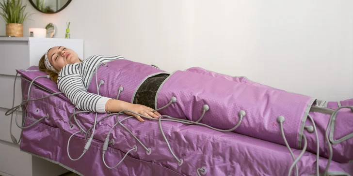 Prístrojová Lymfodrenáž 3v1: Termoterapia, Infra aj Elektroterapia