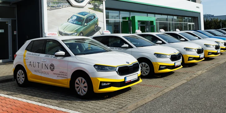 Kondičné jazdy v autoškole Autino