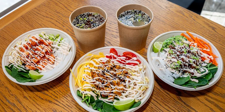 Lahodné poké s polievkou: Teriyaki, tuniakové alebo krevetové z Poké Bistro ŽILINA