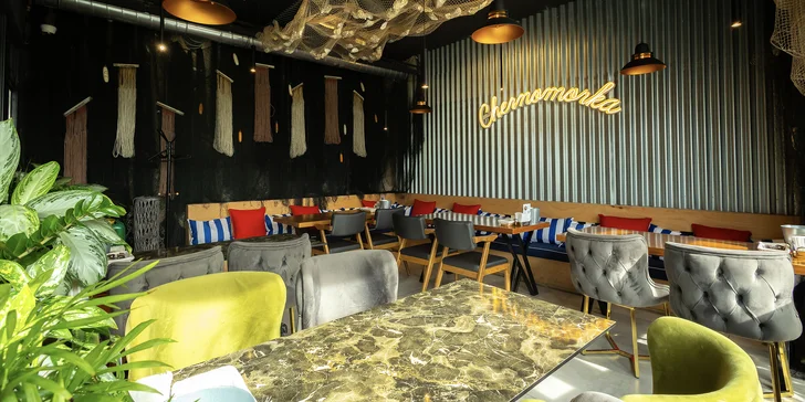 Otvorený voucher na konzumáciu v hodnote 50, 70, 100 a 200 € v reštaurácii Chernomorka Petržalka