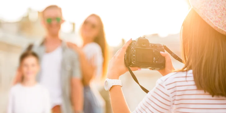 Profesionálne rodinné fotografovanie v exteriéri s neobmedzeným počtom osôb