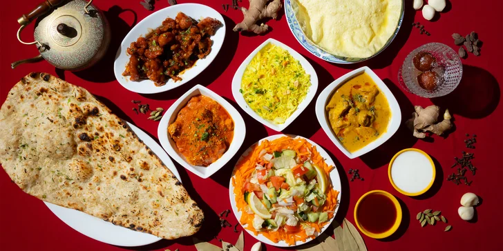 Ochutnávkové indické menu pre 2 osoby
