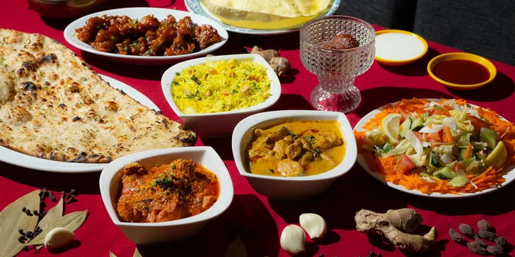 Ochutnávkové indické menu pre 2 osoby