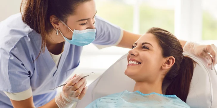 Komplexná dentálna hygiena s Air flow pieskovaním pre dospelých