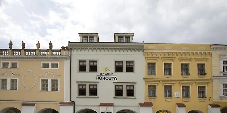 Valentýnský pobyt v Kroměříži, v Hotelu U Zlatého kohouta