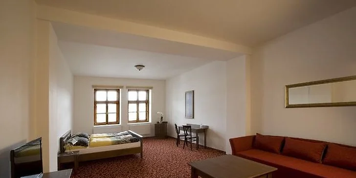 Valentýnský pobyt v Kroměříži, v Hotelu U Zlatého kohouta