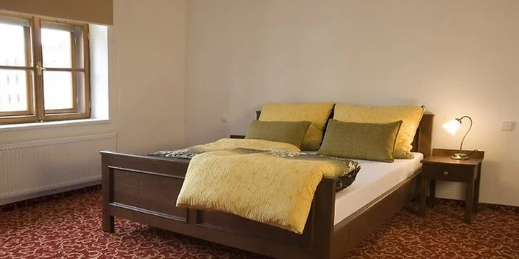Valentýnský pobyt v Kroměříži, v Hotelu U Zlatého kohouta