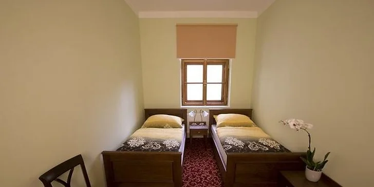 Valentýnský pobyt v Kroměříži, v Hotelu U Zlatého kohouta