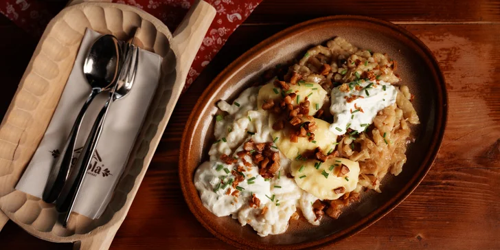 Grilovaná kotleta, richtársky tanier, grilovaný ovčí syr alebo domáce tagliatelle