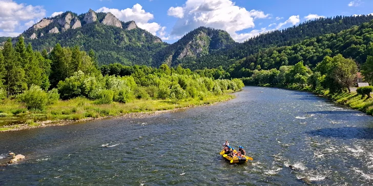 Tip na darček pre dobrodruha: Splav Dunajca na raftoch