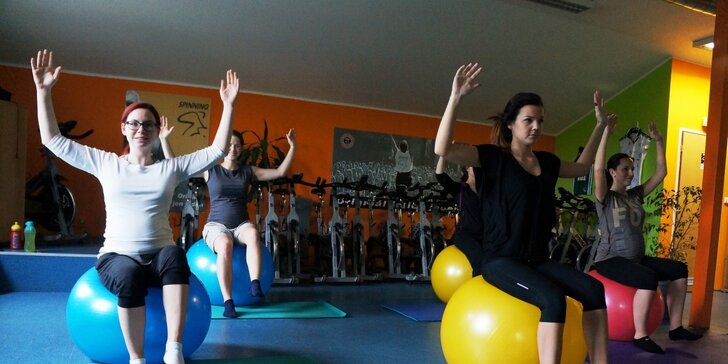 3 druhy cvičení v G-fit studiu v Brně