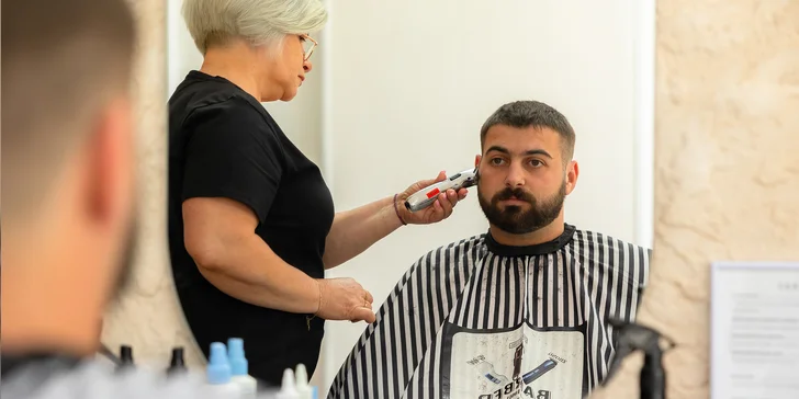 Dokonalý pánsky strih a úprava brady v Salóne Seven Beauty