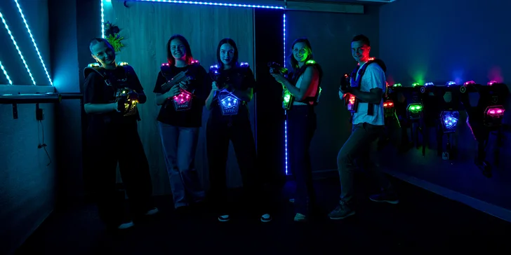 Laser game, virtuálna realita pre 2 osoby, digitálna autodráha a iné hry pre viacero hráčov