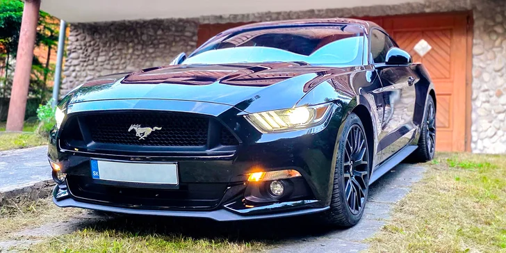 Prenájom americkej legendy Ford Mustang GT 5.0 V8 na 6 hodín až týždeň