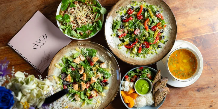 Denné menu podľa aktuálnej ponuky pre 1 osobu v Pinch bistro