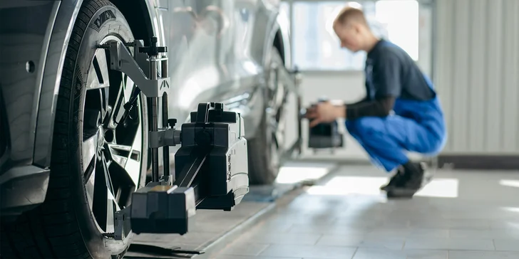 Geometria kolies s diagnostikou a nastavením prednej nápravy