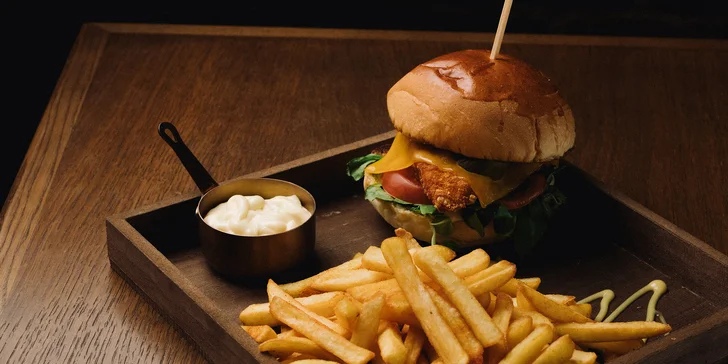 Lahodné burger menu alebo darčekový voucher v hodnote 30 €