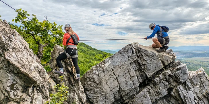 Horolezecké kurzy BB: Ferraty Sokolie skally, Zobor a Dve veže s certifikovaným inštruktorom