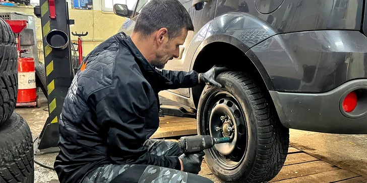 Výmena kolies alebo prezutie pneumatík z letných na zimné