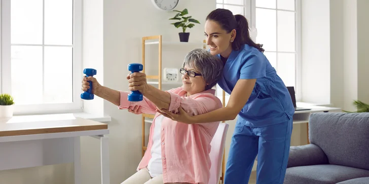 Profesionálna domáca fyzioterapeutická starostlivosť od Profisestry