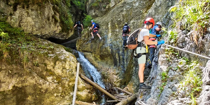 Martinské hole alebo Kyseľ: Ferrata s certifikovaným inštruktorom