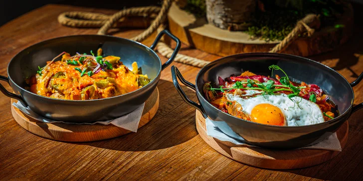 Trhané bravčové na hranolčekoch alebo Tyrol Gröstli s hovädzím mäsom a prílohou