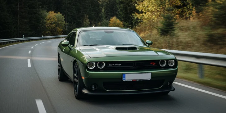 Zážitková jazda v DODGE Challenger 6,4 HEMI V8 alebo nadupaný duel s talianskou ikonou FERRARI či LAMBORGHINI