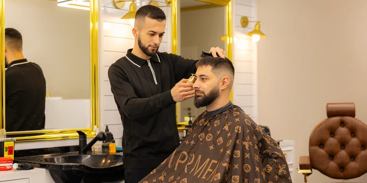 Služby barbera: pánsky strih aj s úpravou brady či masážou hlavy