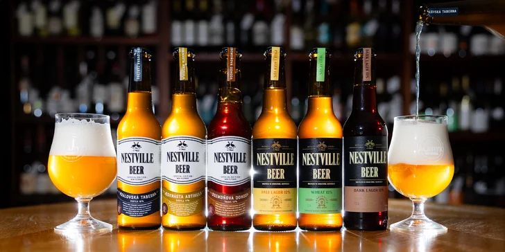 WINE EXPERT: Degustácia remeselných pív Nestville so someliérom, vrátane občerstvenia