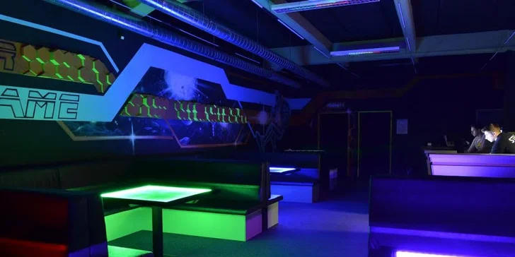 15minutová hra Laser Game až pro 10 osob