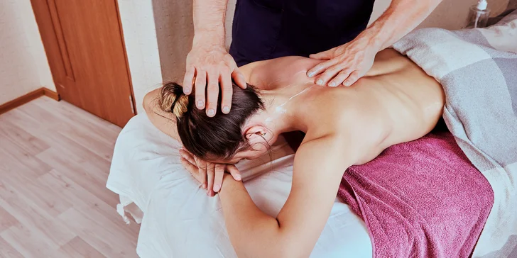 Profesionálna masáž alebo chiropraxia na mieru: 45 alebo 60 minú