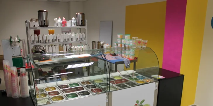 0,7 l oblíbeného nápoje Bubble Tea s sebou