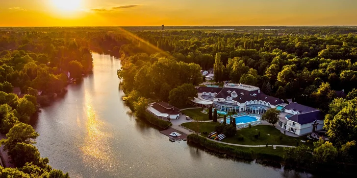 Wellness pobyt v Maďarsku: polopenze, termály, dětský svět i půjčení kanoe