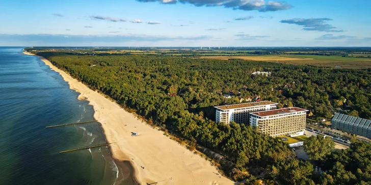 Nový 4* resort u Baltu: neomezený wellness, skvělé jídlo a pláž pár kroků od hotelu