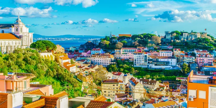 Zájezd do Lisabonu a Sintry: zpáteční letenky, ubytování a průvodce v aplikaci