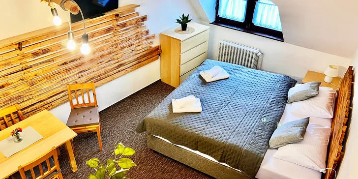 Penzion v Harrachově přímo u sjezdovky: pokoje a apartmány pro páry i skupiny