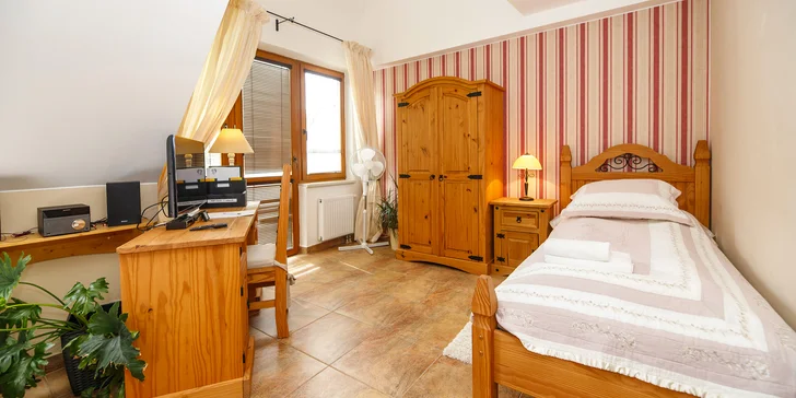 Luhačovice: pohodový pobyt v lázeňském městě i se snídaní