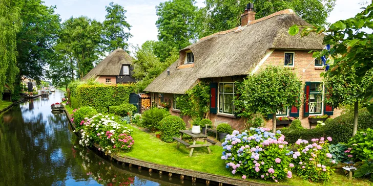 Jarní autobusový zájezd do Amsterdamu, 2 noci, vč. snídaně: Giethoorn a Keukenhof