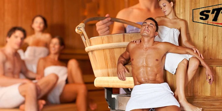100minutová privátní relaxace v sauně až pro čtyři