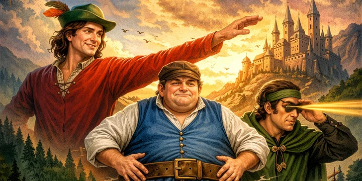 Divadlo pohádek: Dlouhý, Široký a Bystrozraký