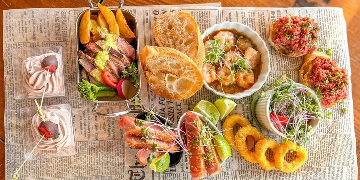 Valentýnské prkno dobrot ve stylovém irském pubu v centru Pardubic