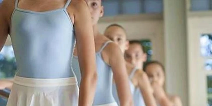 Lekce baletu v baletní škole Coppelia