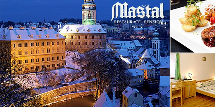 3denní romantika pro dva v Českém Krumlově