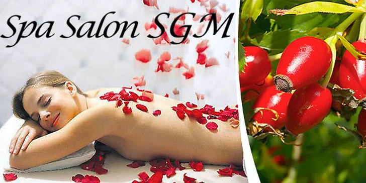 60minutová aroma-relaxační masáž - probuzení Šípkové Růženky