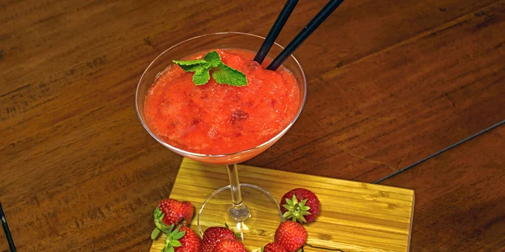 Tohle jahodové Daiquiri čeká na vás.