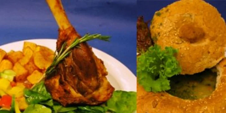 299 Kč za večeři v hodnotě 700 Kč v restauraci U Vltavy. Hostina na řecký i staročeský způsob s 57% slevou.