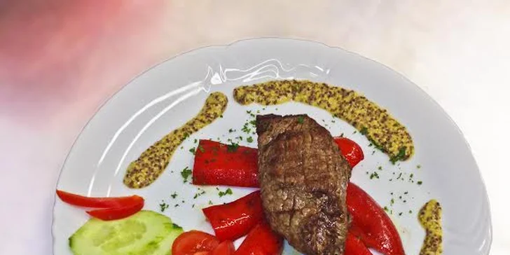3chodové valentýnské menu v Lešné pro dva