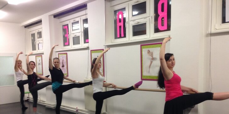 Lekce baletu v baletní škole Coppelia
