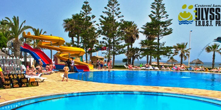 Tunisko letecky s All Inclusive a tobogány. Miminko a dítě do 12 let ZCELA ZDARMA!