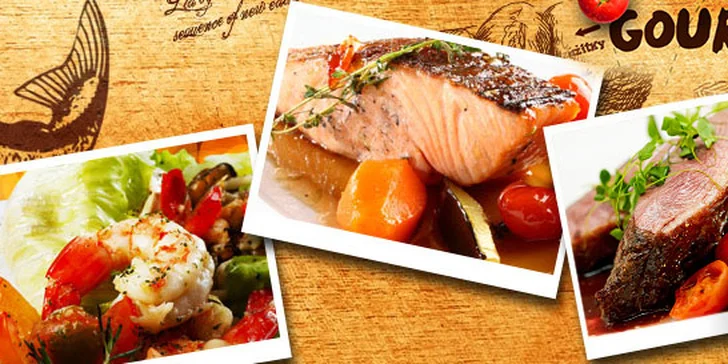 Sedmichodové menu pro dva včetně aperitivu